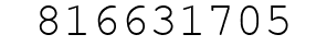 Number 816631705.