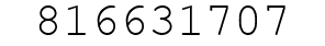 Number 816631707.