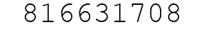Number 816631708.