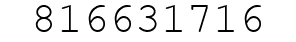 Number 816631716.