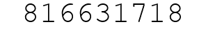 Number 816631718.