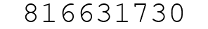 Number 816631730.