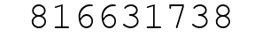 Number 816631738.