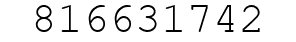 Number 816631742.