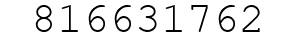 Number 816631762.