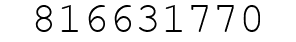 Number 816631770.