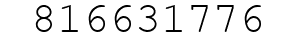 Number 816631776.