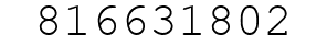Number 816631802.