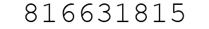 Number 816631815.