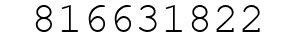 Number 816631822.