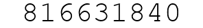 Number 816631840.