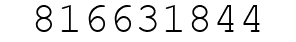 Number 816631844.