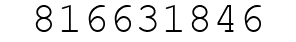 Number 816631846.