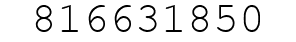 Number 816631850.