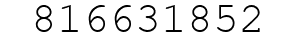 Number 816631852.