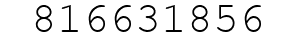 Number 816631856.