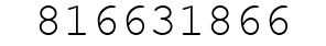 Number 816631866.