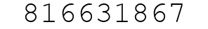 Number 816631867.