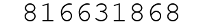 Number 816631868.