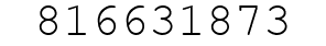 Number 816631873.
