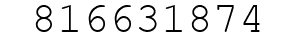 Number 816631874.
