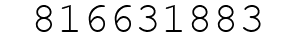 Number 816631883.