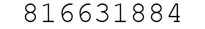 Number 816631884.