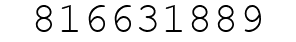 Number 816631889.
