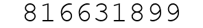 Number 816631899.