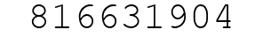 Number 816631904.