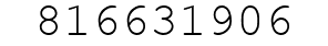 Number 816631906.