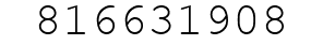 Number 816631908.