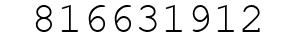 Number 816631912.