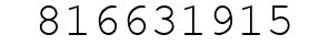 Number 816631915.
