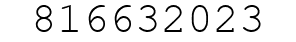 Number 816632023.