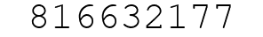 Number 816632177.