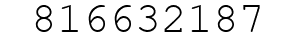 Number 816632187.