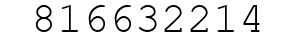 Number 816632214.