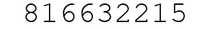 Number 816632215.