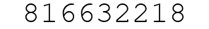 Number 816632218.