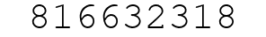 Number 816632318.