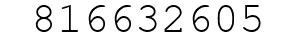 Number 816632605.