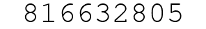 Number 816632805.