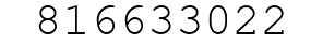Number 816633022.