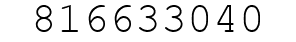 Number 816633040.