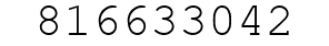 Number 816633042.