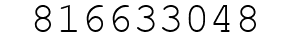 Number 816633048.