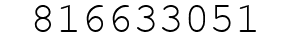 Number 816633051.