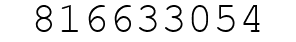 Number 816633054.
