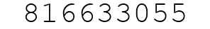 Number 816633055.